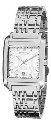 Burberry BU1572 Nova Checked Stainless Steel Bracelet