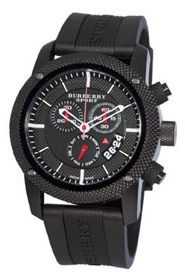 Burberry BU7701 Endurance Black Chronograph Dial