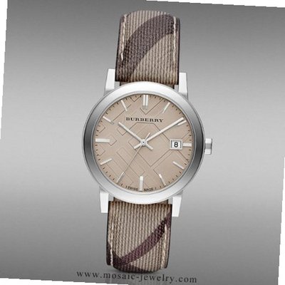 Burberry BU9029 City Ladies Champagne Dial Stainless Steel Case Quartz Movement