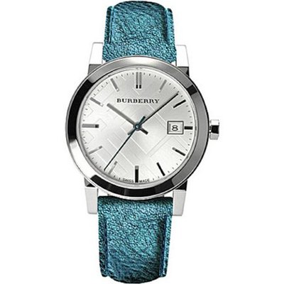 Burberry BU9120 City Ladies - White Dial Stainless Steel Case Quartz Movement