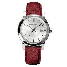 Burberry BU9123 City Ladies - Silver Dial Stainless Steel Case Quartz Movement