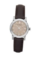 Burberry BU9208 Brown Leather Strap Cream Dial