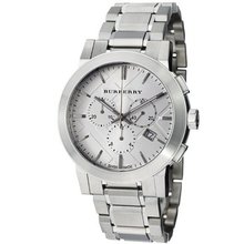 Burberry BU9350 Large Check Stainless Steel Bracelet