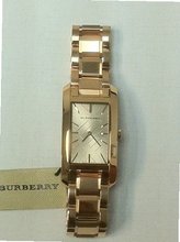 Burberry Rose Gold Oversized Engraved Ladies BU9402