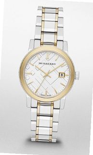 Burberry Silver Dial Two-tone Ladies BU9115