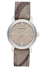 Burberry Smoke Check Strap , 34mm BU9118