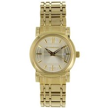 Burberry , Swiss Goldtone Stainless Steel Bracelet 28mm BU1394
