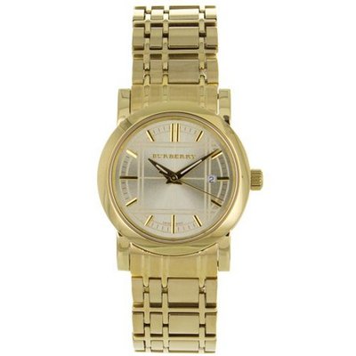 Burberry , Swiss Goldtone Stainless Steel Bracelet 28mm BU1394