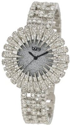 Burgi BU54SS Dazzling Crystal Quartz