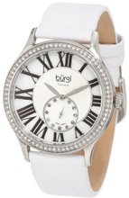 Burgi BU56WT Swiss Quartz Diamond Strap