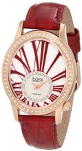 Burgi BUR058RD Swiss Quartz Diamond Strap