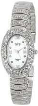 Burgi BUR070SS Diamond Oval Quartz Bracelet