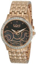 Burgi BUR081RG Analog Display Swiss Quartz Rose Gold