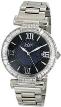 Burgi BUR082SS Analog Display Swiss Quartz Silver