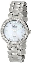 Burgi BUR084SS Analog Display Swiss Quartz Silver