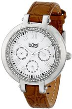 Burgi BUR085OR Analog Display Japanese Quartz Orange