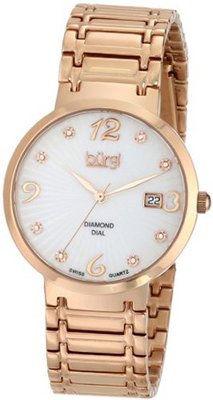Burgi BUR086RG Analog Display Swiss Quartz Rose Gold