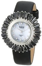 Burgi BUR092BK Analog Display Japanese Quartz Black