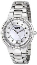 Burgi BUR093SS Analog Display Swiss Quartz Silver