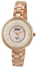 Burgi BUR103RG Analog Display Swiss Quartz Rose Gold