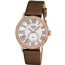 Burgi Swiss Quartz Diamond Strap Ladies BUR056RG