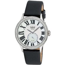 Burgi Swiss Quartz Diamond Strap Ladies BUR056SS
