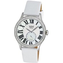 Burgi Swiss Quartz Diamond Strap Ladies BUR056WT