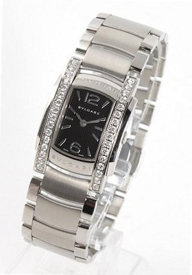 Bvlgari Assioma Quartz Diamonds Ladies AA35BSDS