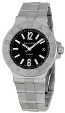 Bvlgari BVLDG40BSSD Diagono Black Dial
