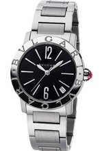 Bvlgari Bvlgari Black Dial Stainless Steel Ladies BBL26BSSD