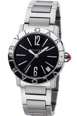 Bvlgari Bvlgari Black Dial Stainless Steel Ladies BBL26BSSD