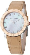 Bvlgari Bvlgari Ladies Automatic Two Tone Diamond BBL33WSPGL/12