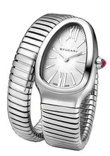 Bvlgari Serpenti Silver Opaline Dial Ladies 101828
