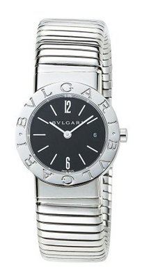 Bvlgari Tubogas BB262TS Swiss Quartz Ladies Stainless Steel Bangle