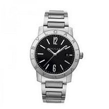 uBvlgari Bulgari-Bulgari Automatic Black Dial Stainless Steel 101868 