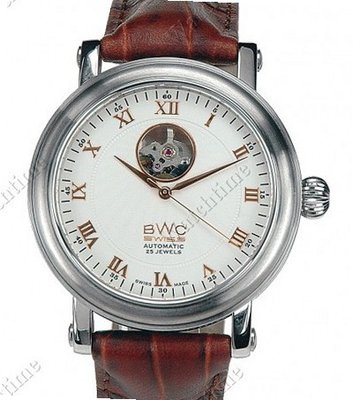 BWC-Swiss Skelett Uhren Open Heart