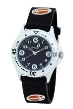 Cactus Boy's Quartz Analogue CAC-51-M14 with Black Rugby 3D PU Strap