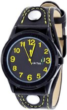 Cactus Children's Quartz with Black Dial Analogue Display and Black Plastic Strap CAC-61-M10