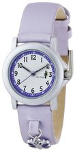 Cactus Girl's Quartz Analogue CAC-56-L09 with Purple Butterflies