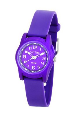 Cactus Unisex Quartz Analogue CAC-55-M09 with Purple 100m Water Resistant Backlight