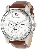 Calibre SC-4B1-04-001.7 "Buffalo" Stainless Steel and Brown Leather