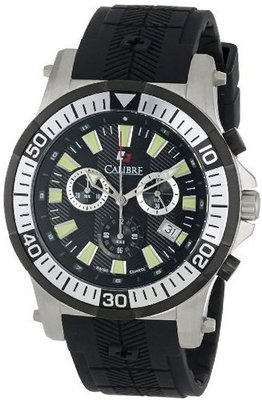 Calibre SC-4H2-04-007 Hawk Chrono Analog Display Quartz Black