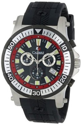 Calibre SC-4H2-04-007.4 Hawk Chrono Analog Display Quartz Black