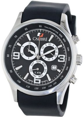 Calibre SC-4M1-04-007 Mauler Stainless Steel Chronograph Tachymeter Day Date