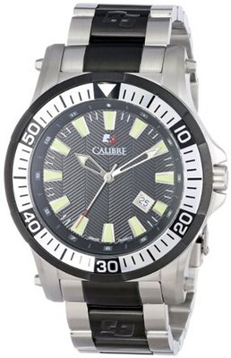 Calibre SC-5H1-04-007 Hawk Date Analog Display Quartz Silver