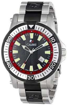 Calibre SC-5H1-04-007.4 Hawk Date Analog Display Quartz Silver