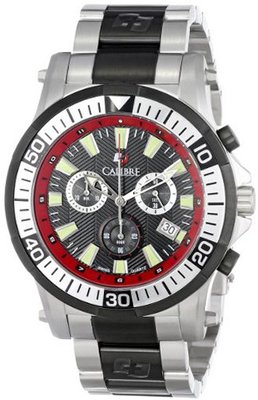 Calibre SC-5H2-04-007.4 Hawk Chrono Analog Display Quartz Silver