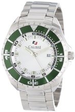 Calibre SC-5S2-04-001.6 "Sea Knight" Stainless Steel and Green Aluminum Bezel Bracelet