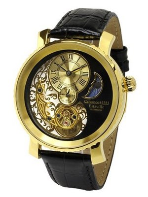 Calvaneo Estaville Gold Automatic Complication