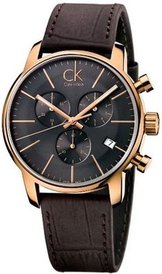 Calvin Klein ck City Leather Chronograph K2G276G3